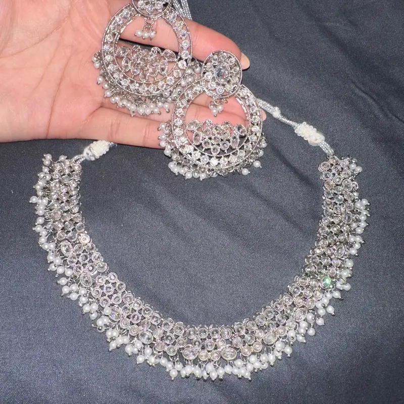 Silver jewellery set 1