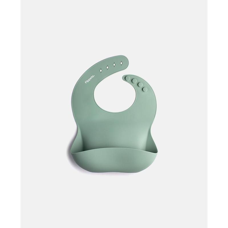Pippeta Silicone Bib | Meadow Green 0