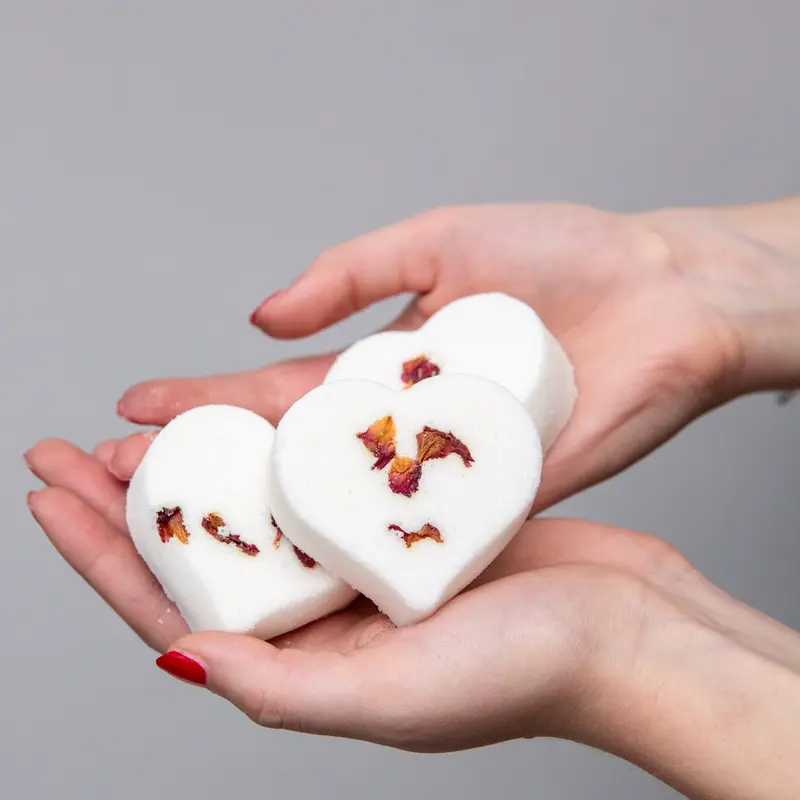 Heart-Shaped Aromatherapy Shower Steamers | Spa-Like Self-Care Gift | 100% Essential Oils for Relaxation & Well-Being 4