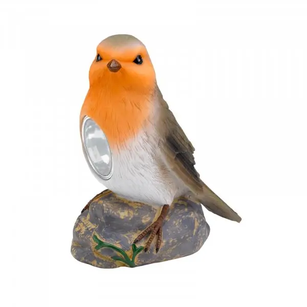 Solar Bird Garden Decorations LED Spotlight Robin, Kingfisher, Blue Tit or Woodpecker 4