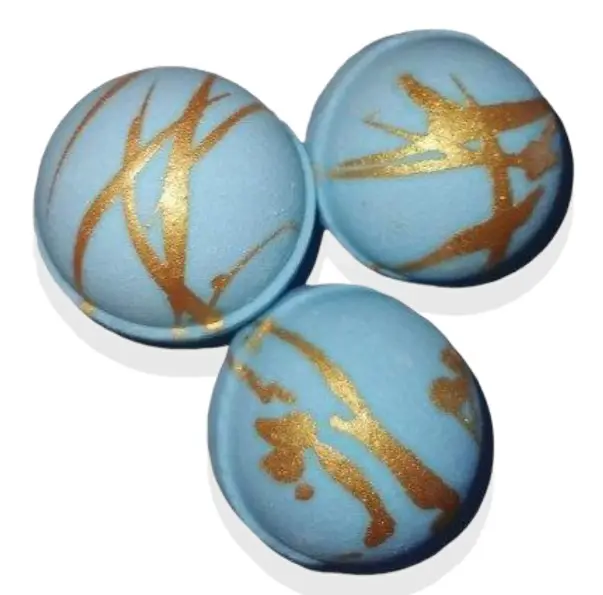 Angelic Bath Bomb: Luxurious Handcrafted bath bomb, Exotic Fruits, Caramel, Honey, Patchouli & Vanilla Fragrance - 140g 4