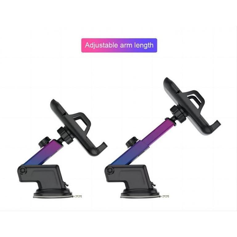 ​​Universal Car Phone Holder 360° Rotatable Mount for Windshield Dashboard Cradle with Anti-Slip Grip​ 2
