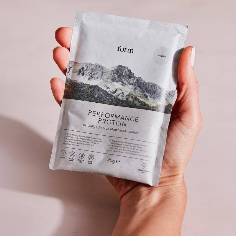 Form Performance Protein - 40g Single Serve Sachet - Vanilla Flavour - Vegan Protein Powder with 30g Protein per Serving - Dairy, Gluten, GMO & Soy Free - Natural Fitness Supplement 2