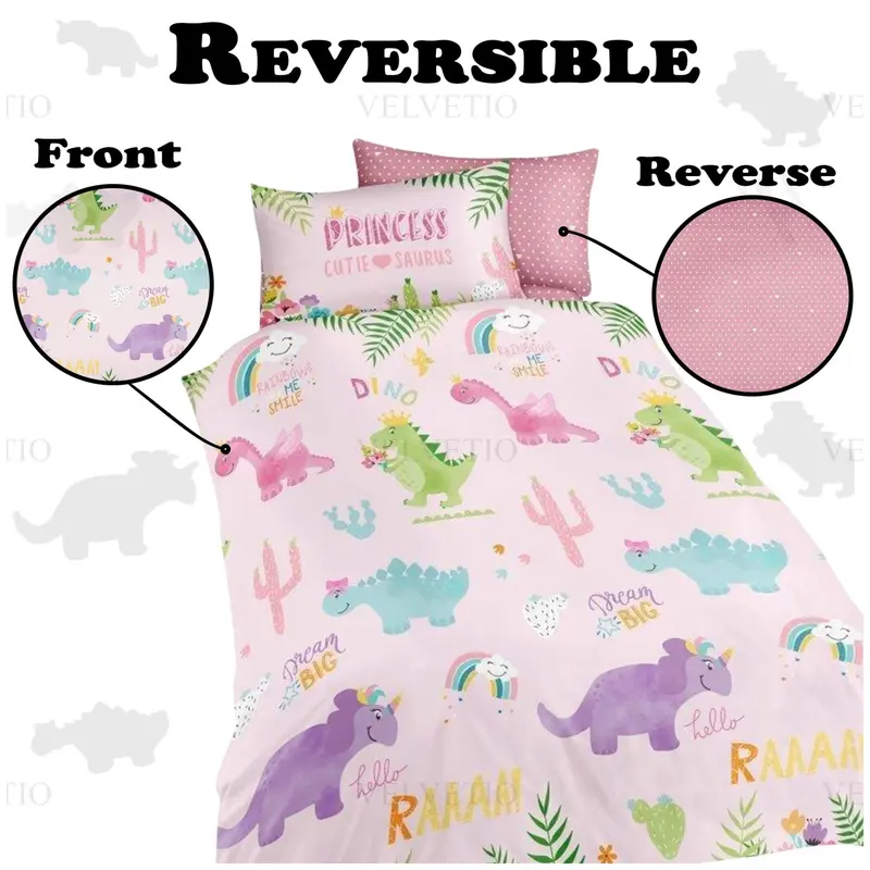 Cutie Suraus Duvet Cover Set, Curtain Or Fitted Sheet Poly Cotton Kids Bedding In Single Size 6