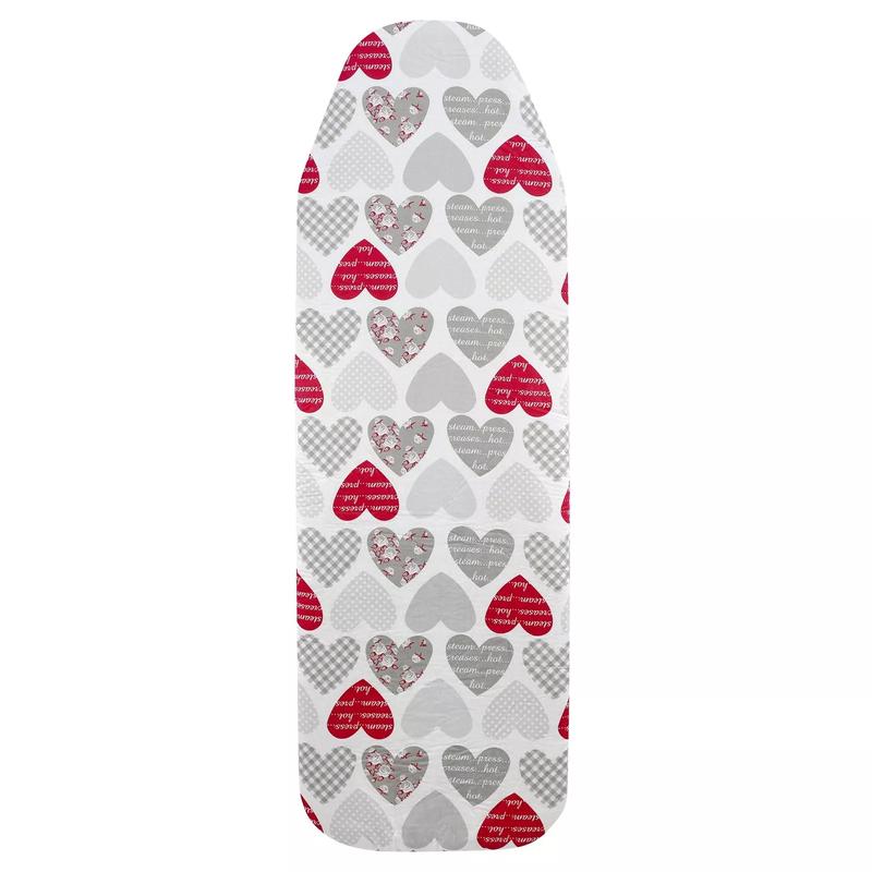 Ironing Board Cover Easy Fit Elasticated Heat Reflective Double Layer Ironing Board Cover Fits Standard Ironing Boards With Thick Polyester Padding Elastic Edge Scorch Resistant Ironing Board Covers 122 x 38 cm Multicolor 7