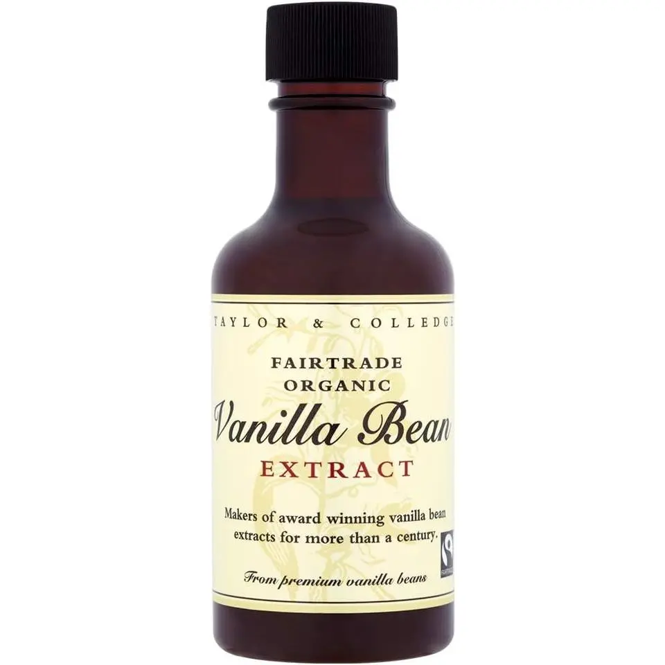Taylor & Colledge 100ML Pure Vanilla Bean Extract - Premium, Natural Baking Ingredient for Sweetness and Aroma