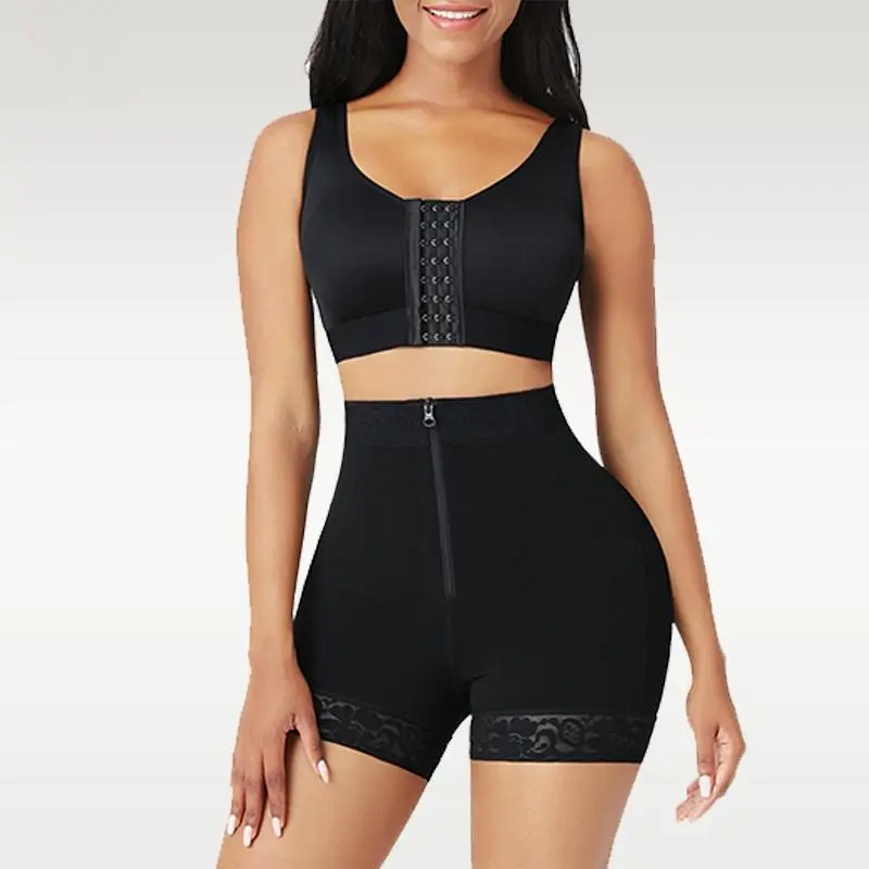 Butt Lifter Shapewear Tummy Control Shorts For Women Waist Cincher With Hook Zipper Closure Body Shaper Wear Breathable Womenswear Underwear Compression 4