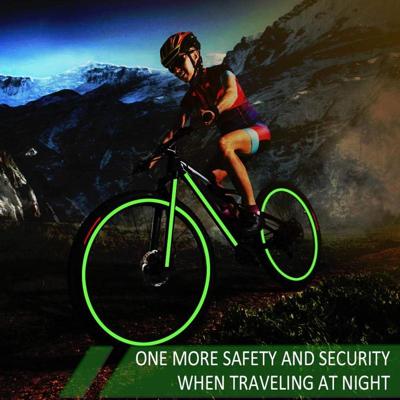2PCS Luminous Tape,10m x 10mm Glow in Dark Tape Waterproof Fluorescent Adhesive Tape Warning Tape for Stairs Stage Supplies Decoration(Green Light) 4