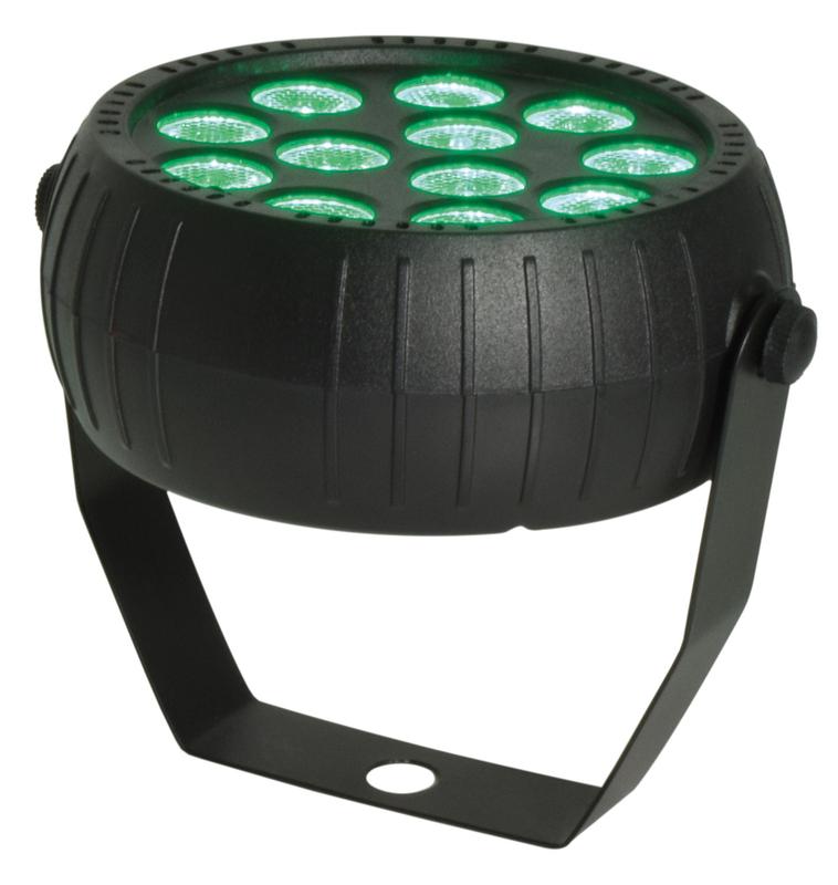 Rechargeable Mini LED PAR Light Easy to use with auto. sound activated or remote control operation Remote Control Included 6
