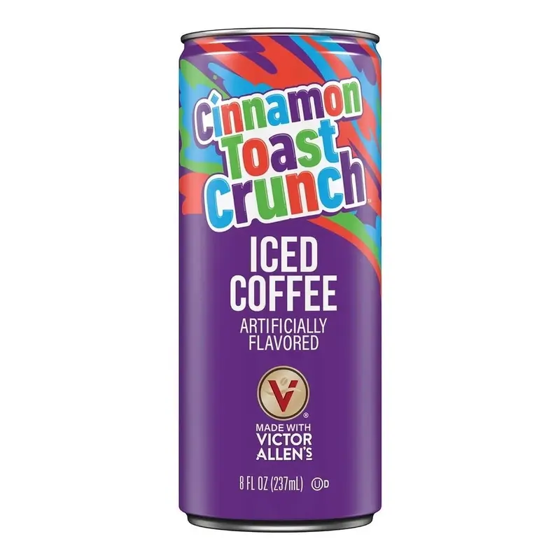 Victor Allen Cinnamon Toast Crunch Iced Coffee - 237ml Can - Perfect Beverage for Any Occasion Flavor 0
