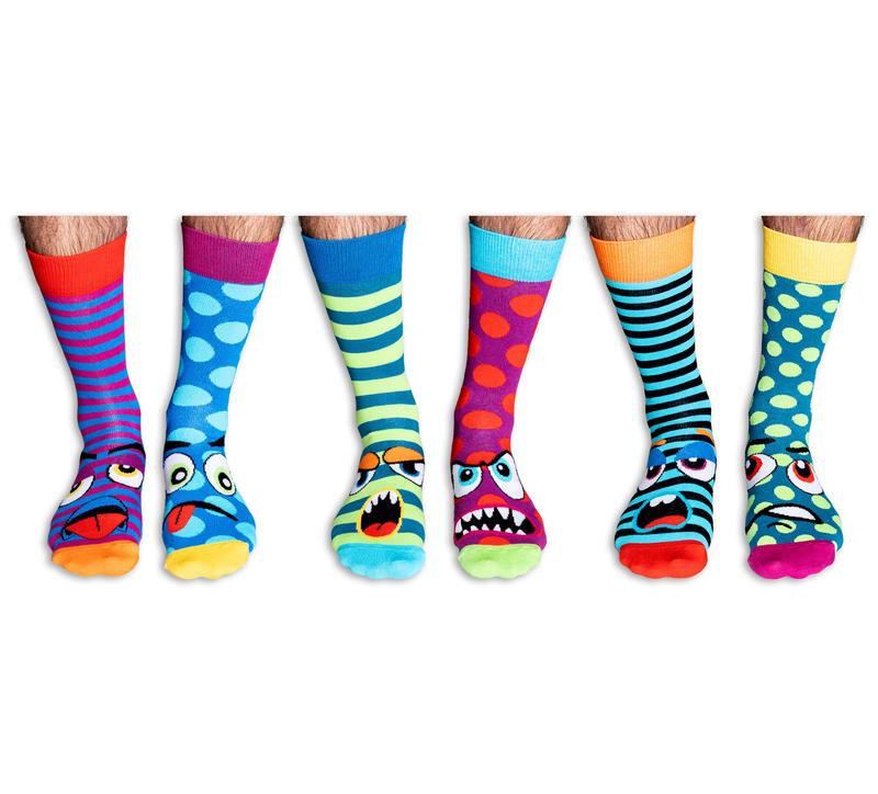 United Oddsocks Grump Heads - Christmas Gifting - Gifts for Him, Gifts for Her - Unisex 1