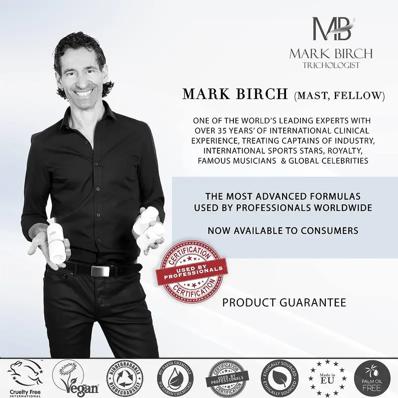 Mark Birch Trichologist Triple Action Scalp Therapy Shampoo - Hair Loss Prevention - Haircare Haircare Organic Cleanser 1