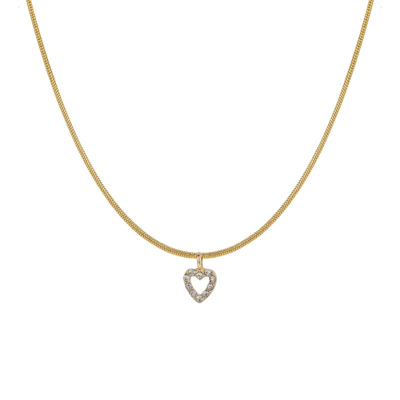 Product Introduction of Zircon Peach Heart Pendant. 12