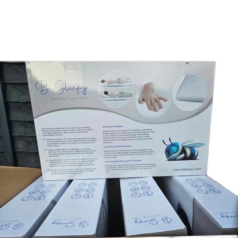 B Sleepy Memory Foam Pillow - Comfortable and Supportive 2