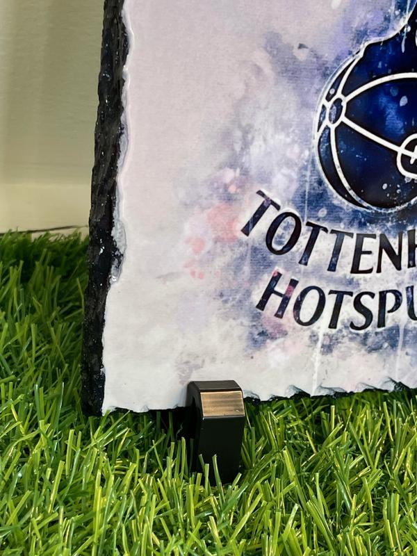 Tottenham Hotspur Football Club - THFC Emblem Slate Plaque -  Decorative Gift for him or her - Spurs badge Print for any lover of the team. 3