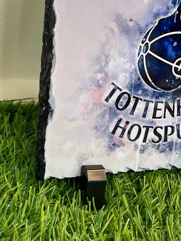 Tottenham Hotspur Football Club - THFC Emblem Slate Plaque -  Decorative Gift for him or her - Spurs badge Print for any lover of the team. 3