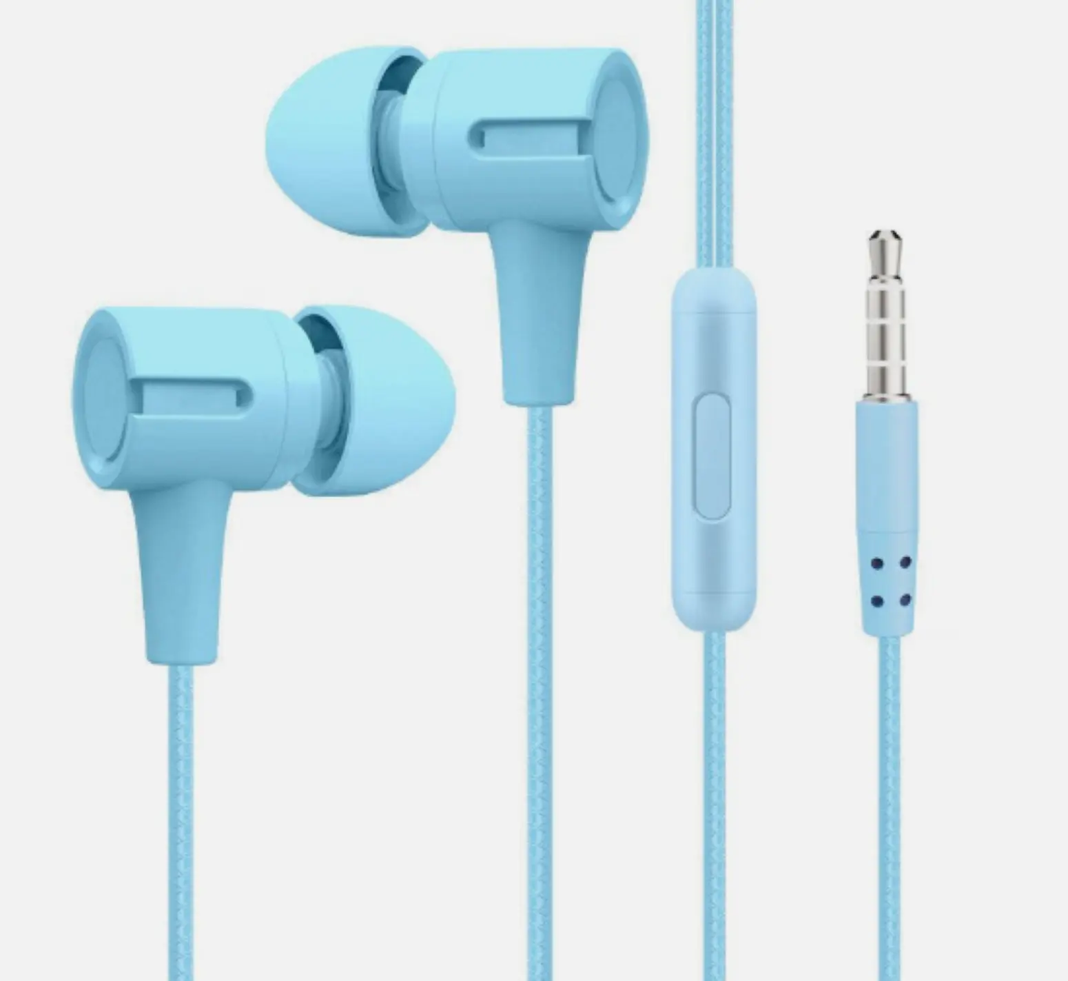 Funky Wired Earbuds – 3.5mm In-Ear Headphones for iPhone, PC, MP3, MP4 | Vibrant Colours
