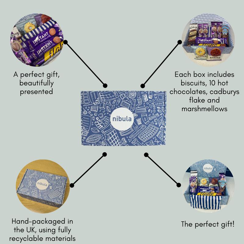Nibula Luxury Hot Chocolate and Marshmallow Gift Hamper 3
