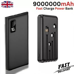 Power Bank 9000000mAh Fast Charger Pack for Smartphone power  bank