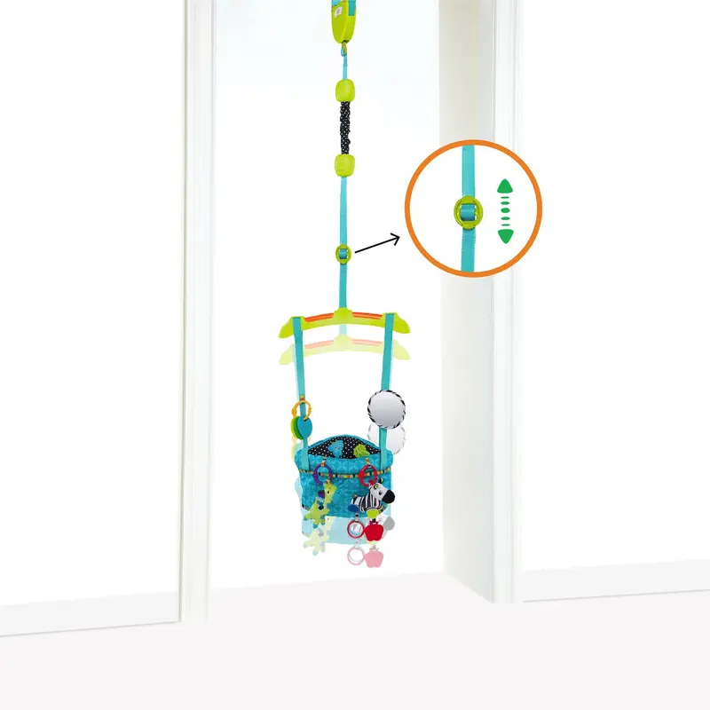 Bright Starts Bounce 'n Spring Deluxe Baby Door Jumper with Take-Along Toys 6M+ 2