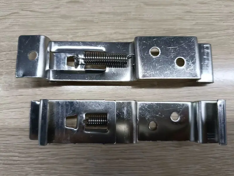 Trailer Number Plate Clips Holder Spring Loaded Stainless Steel One Pair New UK 4