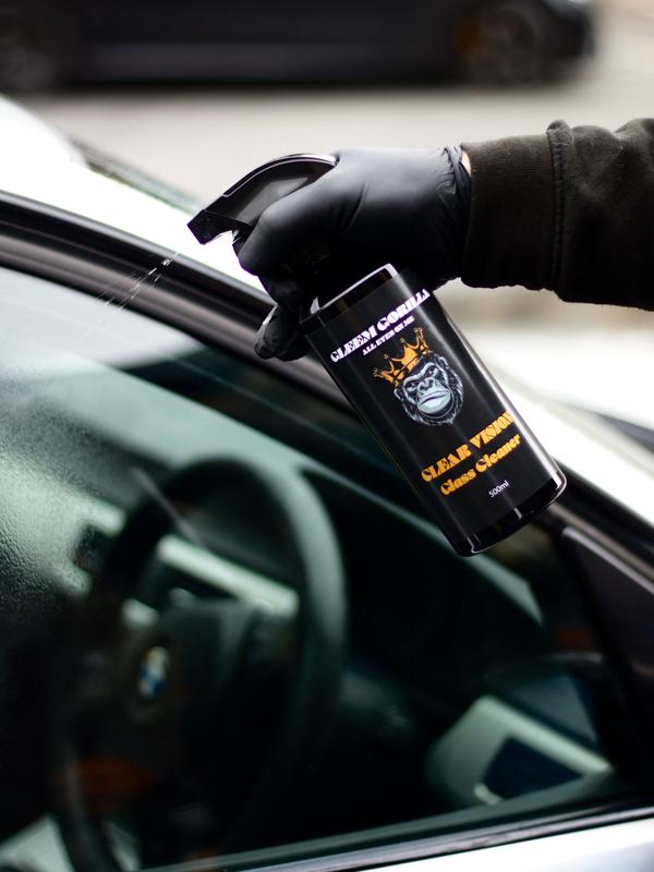 Clear Vision Glass Cleaner by Gleem Gorilla for Automotive & Motorcycle Care 3