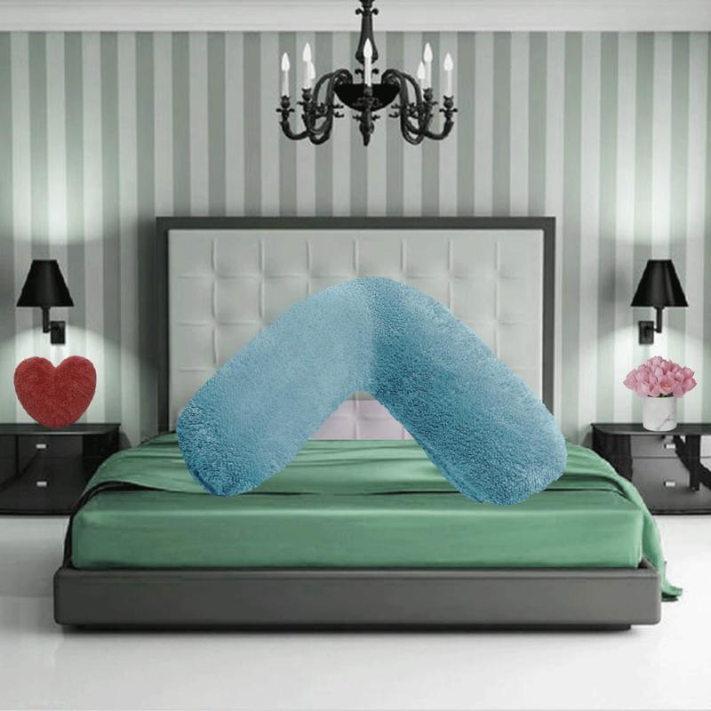 V Shaped Teddy Pillowcase Pregnancy Maternity Cover Only 5