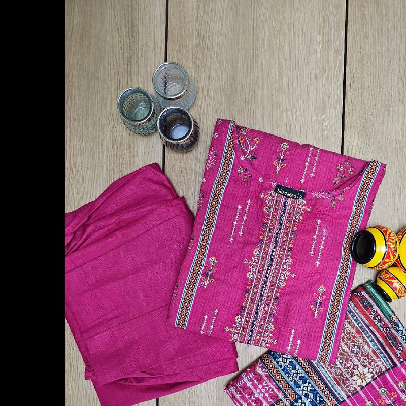 Bin saeed Embroidered Khaddar Collection With Embroidereddupatta (Small Medium Large XL XXL) 6