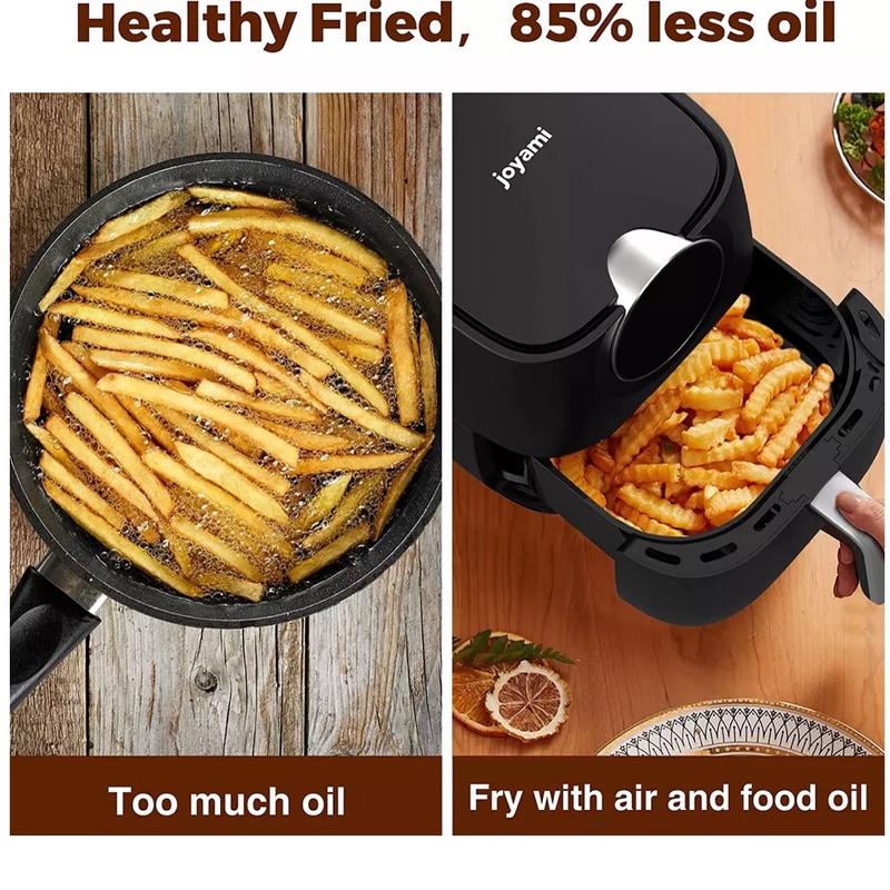 Joyami Air Fryer 5.7L Large Capacity Nonstick 8 Preset Smart Cooking Programs 5