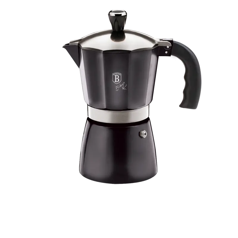 Berlinger Haus 6 Cup Stove Carbon Pro Coffee Maker Pot Aluminium Tea Filter Induction Filter Induction 0