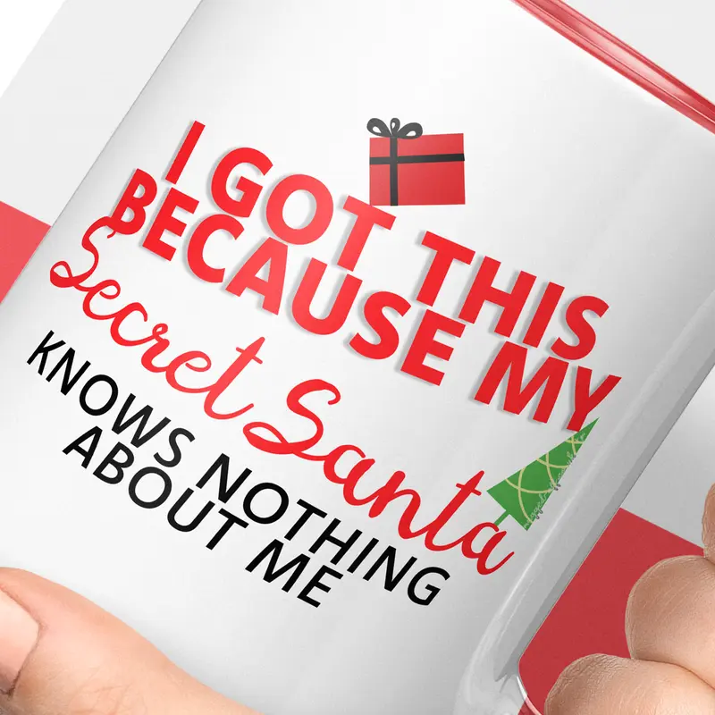 Secret Santa 11oz Mug Funny Secret Santa Gifts 5