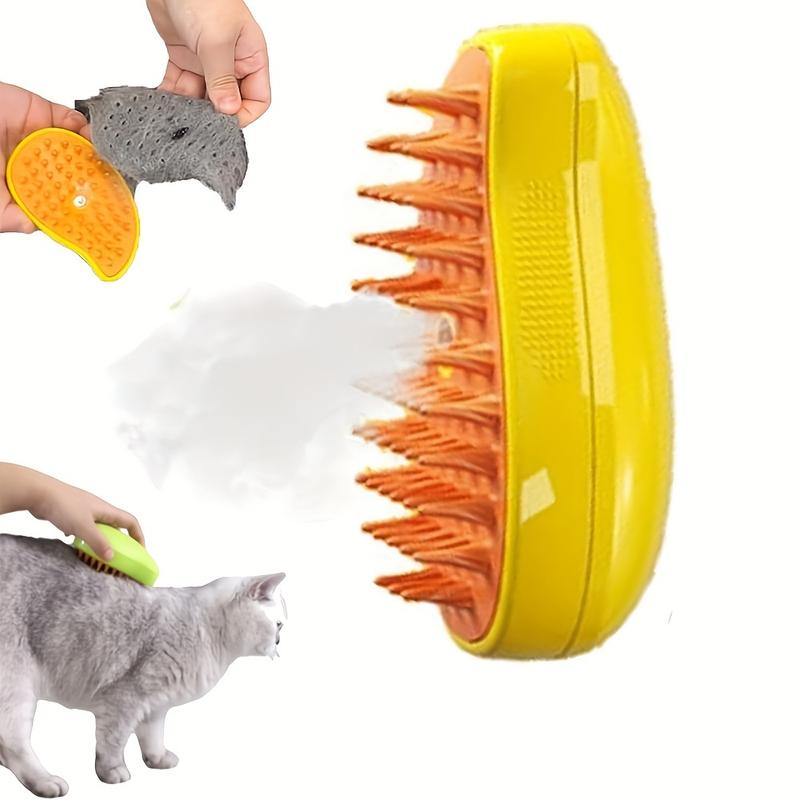 Product Introduction of Self-Cleaning Massage Comb for Cats and Dogs - Electric Pet Grooming Brush with Charging and Floating Design - Removes Tangled and Loose Hair, Provides Relaxing Massage and Steam Treatment 1