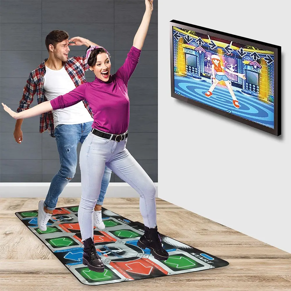Wedesigns 2-Player Dance Mat – Interactive Rhythm Pad