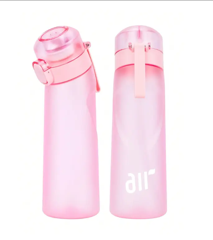 1pc Flavored Water Bottle, Bottle Starter Set, Drinking Bottle With One Random Flavoured Pods Suitable For Gyms, Schools, Flavored Water Bottle Drinkware Tumbler Cup Mug Portable Bottled Washable Reusable 1