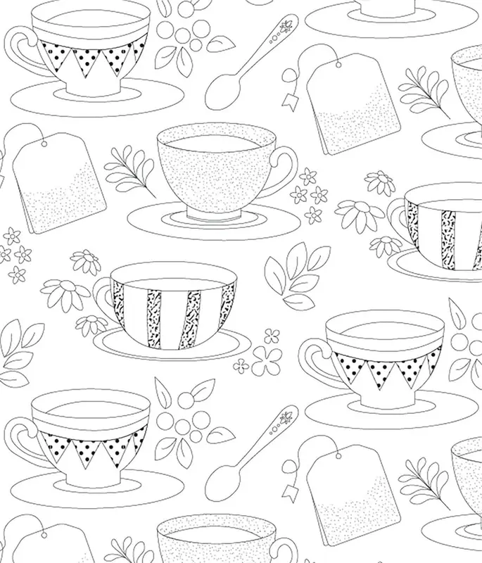 Large Print Colour & Frame - Calm (Colouring Book for Adults): 31 Relaxing Colouring Pages to Enjoy 2