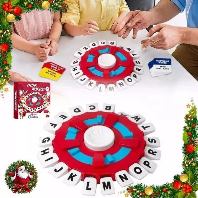 NEW Think Words Tapple Word Game The Quick Thinking, Letter Pressing Game Gift - 2