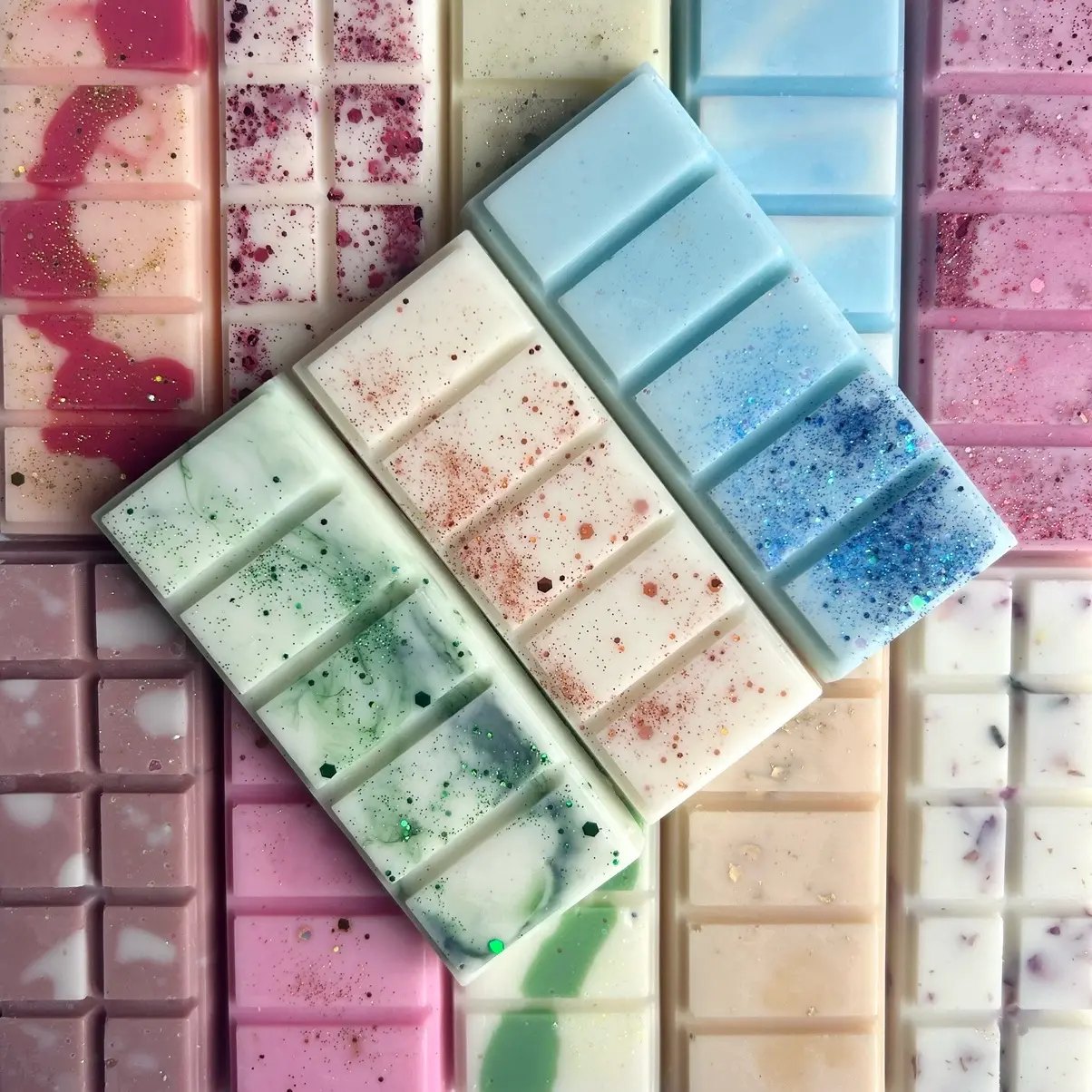 High Scented Soy Wax Melt Snap Bar, 50g, Long Lasting, Perfect Gift For Her, Vegan & Cruelty Free, Home Fragrance Freshener