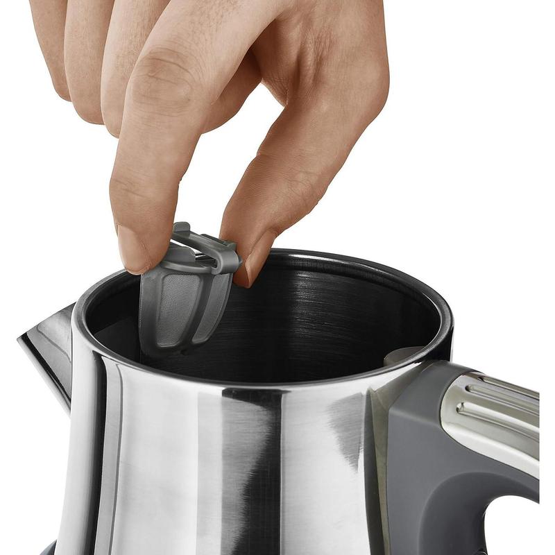 Swan Retro Kettle with Temperature Dial Display SK31040GRN (Grey) | Same-Day Dispatch & Fast Free Delivery | Kettles 6