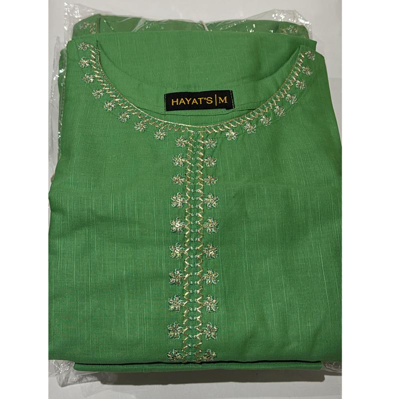 2 Pc Embroidered Khaddar Co-Ord Set  | Ready to wear| Hayats 3