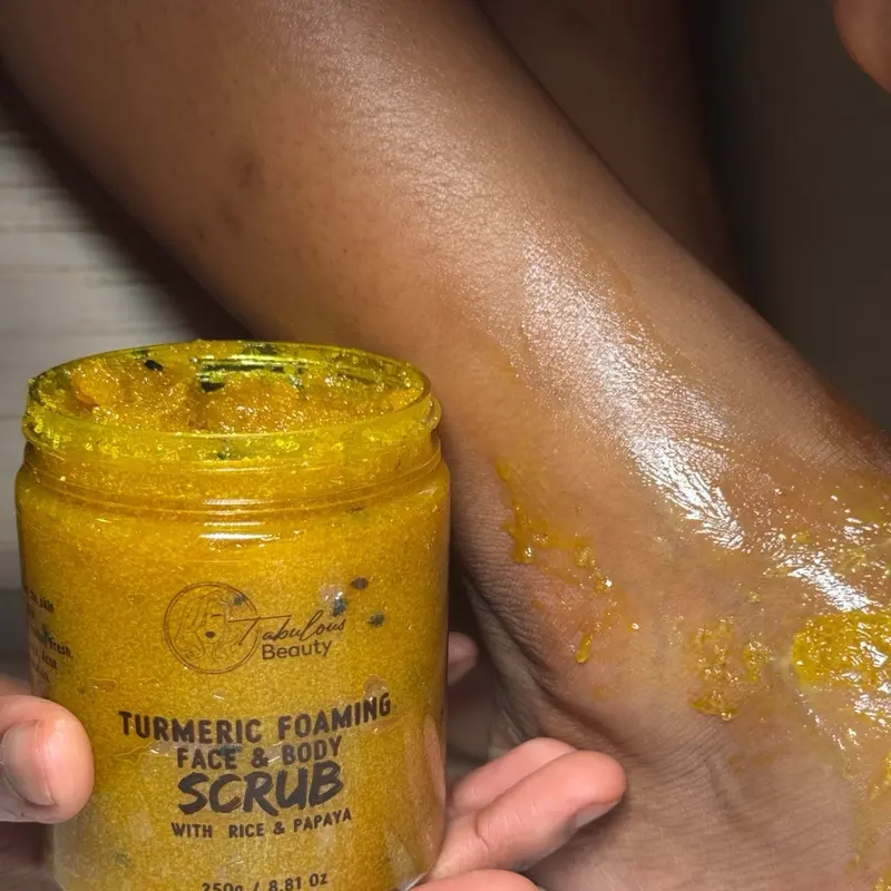 Turmeric Honey Body Scrub - Chemical Free - Skin Repair -  Luxury - Moisturiser 3