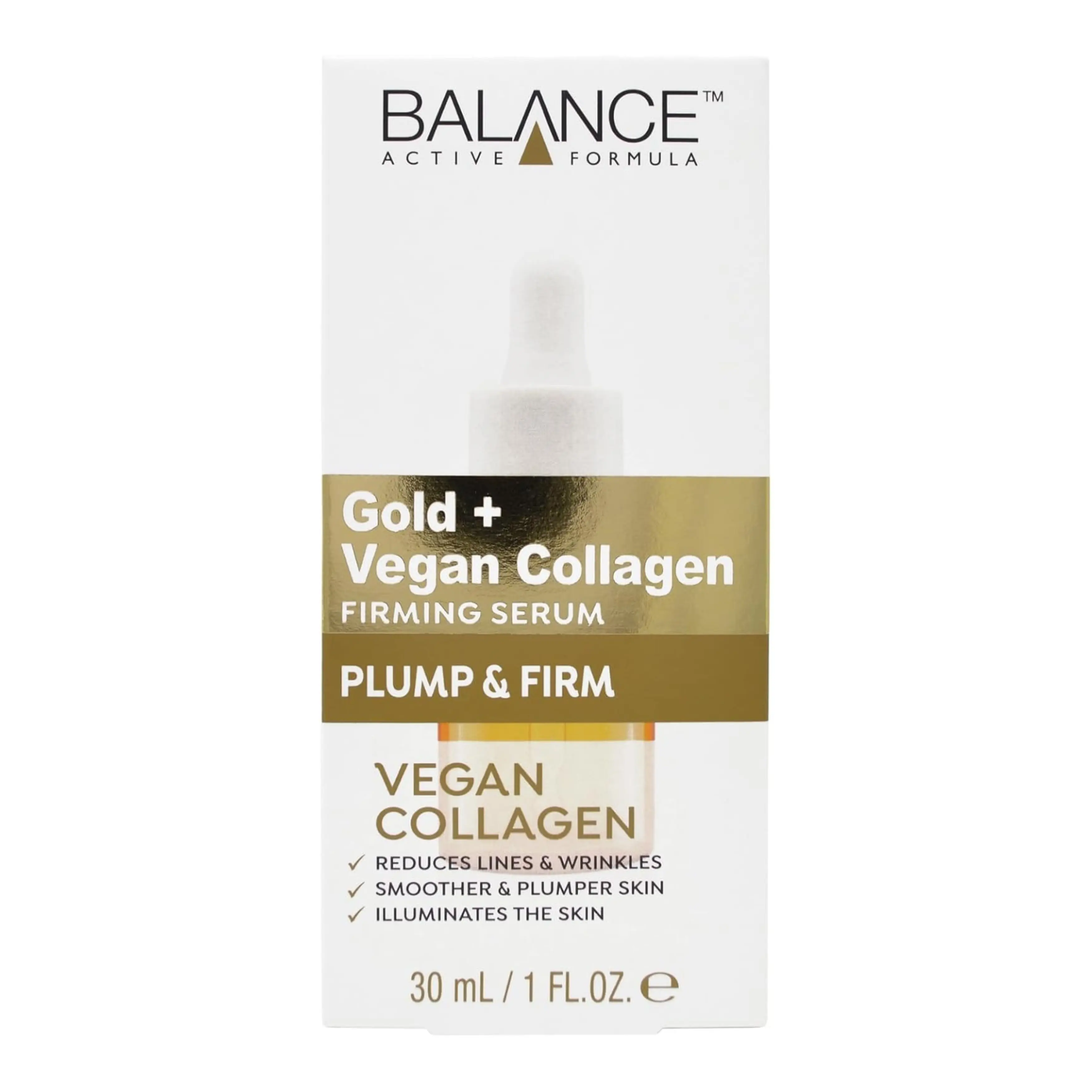 Balance Active Formula Gold + Vegan Collagen Firming Serum