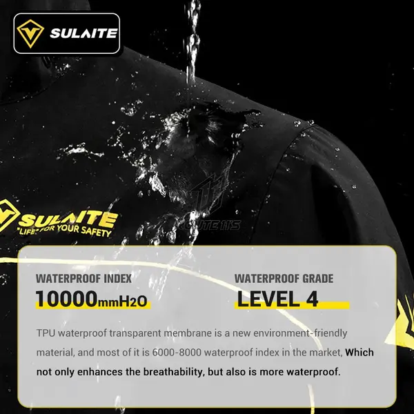 Motorcycle Raincoat Suit Rainstorm Prevention Jacket Pants Camping Hiking Fishing Raincoat Moto Raincoat Motorcyclist Rider Rain 1