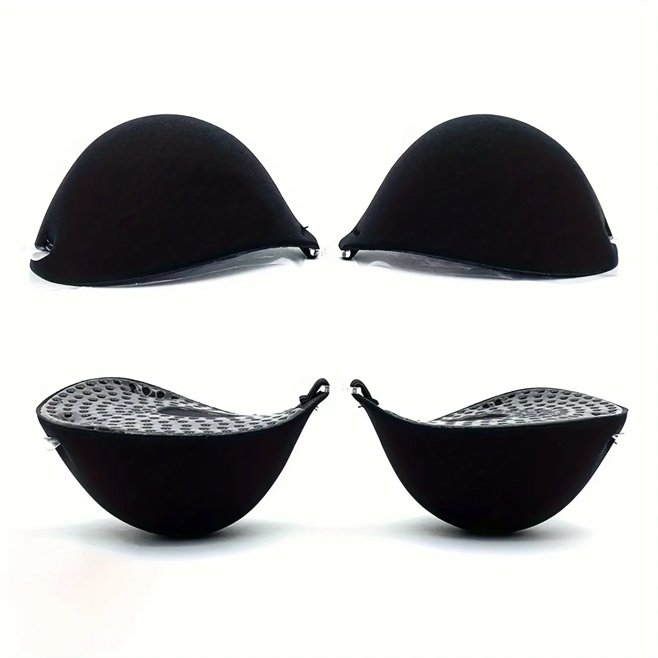 Silicone Thickened Bra Enhancer Pads - Soft, Wireless, Opaque, Hand Washable, Non-Textile Lingerie Accessories for Women - Comfortable Chest Support and Enhancement