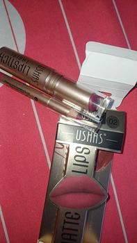 Product Review of 2 in 1 Lipstick & Lip Liner Makeup Set, 2 Counts/set Long Lasting Nude Color Lipstick Makeup Tool, Lip Gloss Lip Liner Lip Stain Lip Kit Sets, Gift for Girls & Women from u**7 0