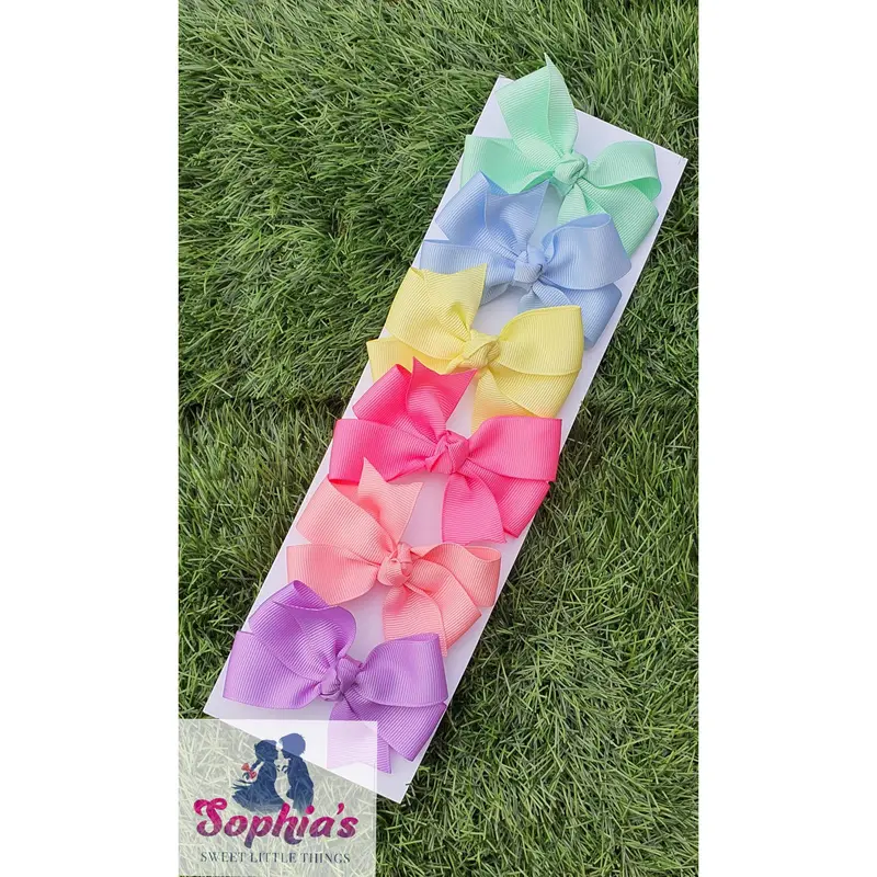 Tie Knot Pastel Bows 0