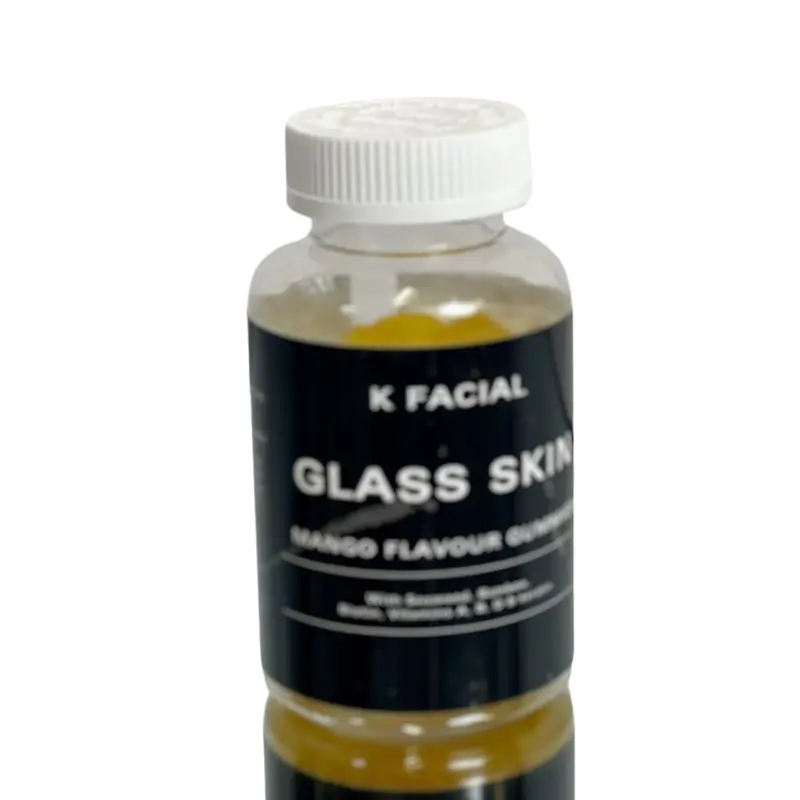 K Facial Glass Skin Vegan Collagen Gummies for Healthy Hair, Skin & Nails made with Seaweed Collagen - Mango Flavour 4