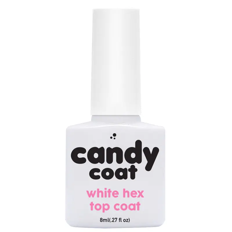Candy Coat - White Hex Top Coat 0