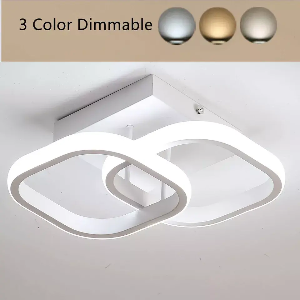 Chic LED Lamp Ceiling Light Modern Chandelier Living Room Bedroom Pendant Light
