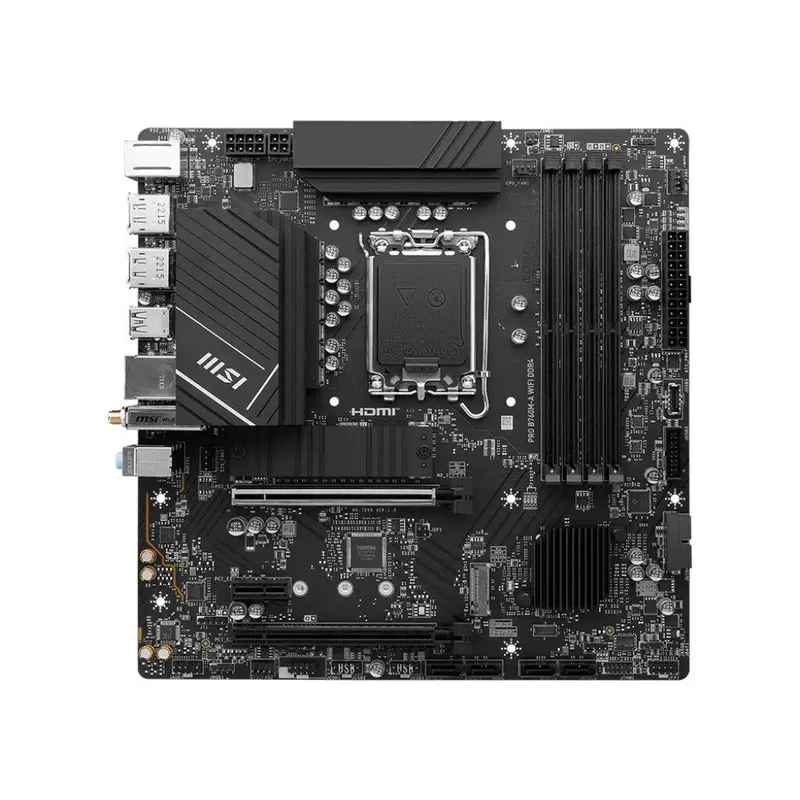 MSI PRO B760M-A WIFI DDR4 motherboard Intel B760 LGA 1700 micro ATX 1