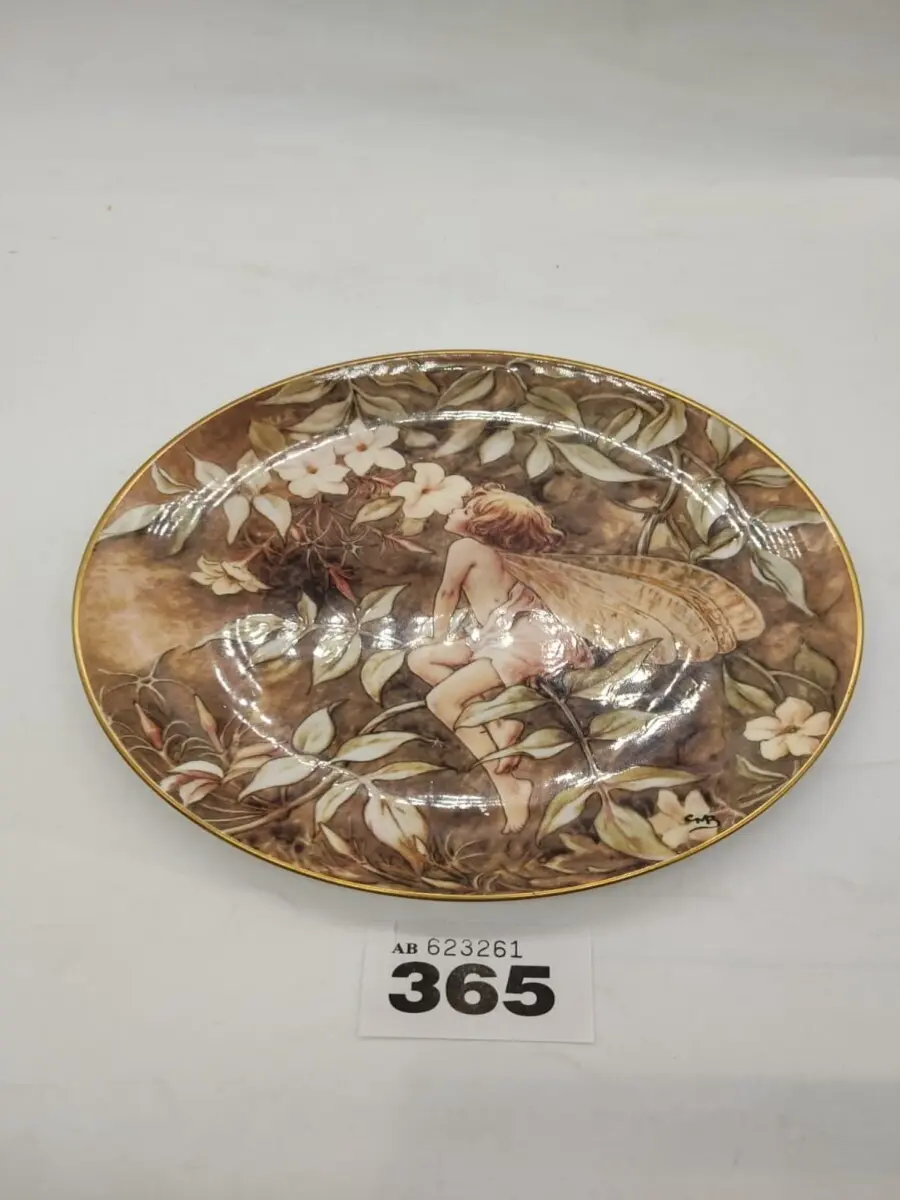 Festival of Flower Fairies The Jasmine Fairy Plate by Cicely Mary Barker, 1987